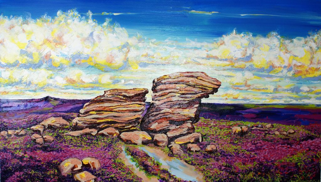 High Summer Ox Stones painting